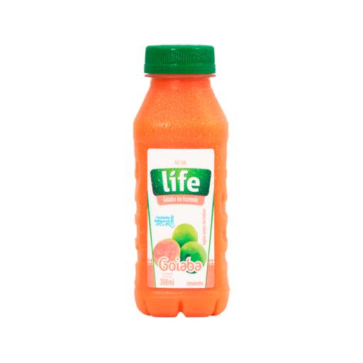 Comprar o produto de Suco de Goiaba 300 ml em Sucos pela empresa Life Sucos - Laranja da Fazenda em Bauru, SP por Solutudo