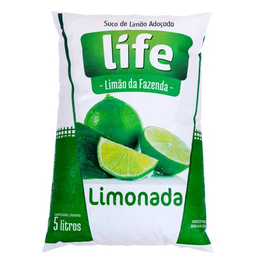 Comprar o produto de Bag Limão 5 L em Sucos pela empresa Life Sucos - Laranja da Fazenda em Bauru, SP por Solutudo