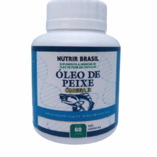 ÔMEGA 3 - Óleo de peixe por Nutrir.brasil
