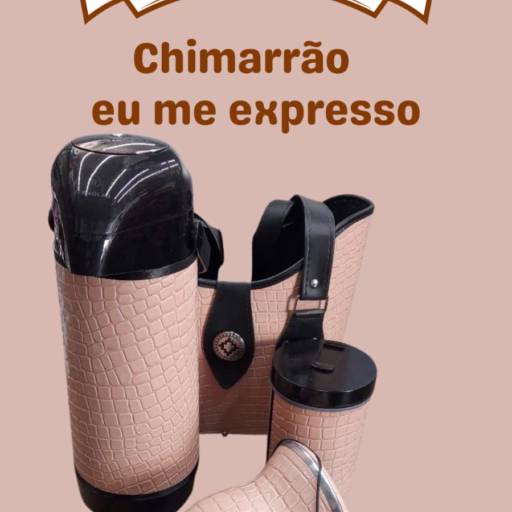 Comprar o produto de Kit de Chimarrão Bege em Kits de Chimarrão pela empresa Galera Criativa - Presentes e Decorações em Foz do Iguaçu, PR por Solutudo