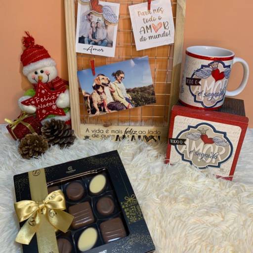Ofertas de Natal - Personalizados com chocolate por Anne Ateliê & Presentes777