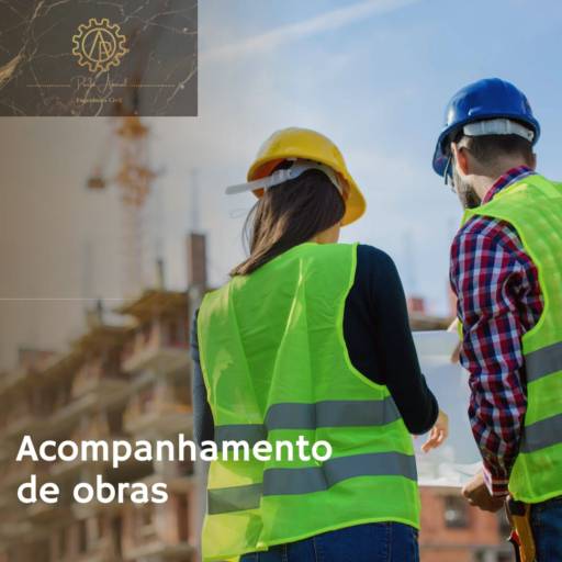 ACOMPANHAMENTO DE OBRAS por Paula Amaral Engenharia & Construções