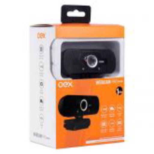 Comprar o produto de Webcam Full HD Oex W100 em Acessórios para Celulares pela empresa Infozcell Assistencia Técnica Conserto de Celular - Shopping Jl  em Foz do Iguaçu, PR por Solutudo