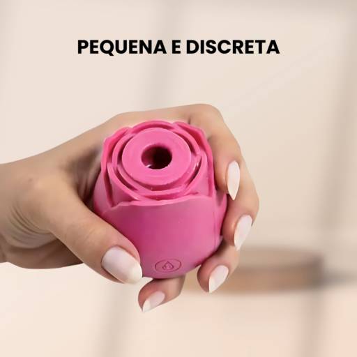 Vibrador Sugador Flower Rosa em Marília, SP por Lov - Sex Shop - Bem Estar Íntimo