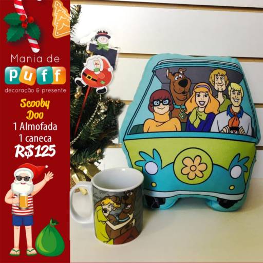 Comprar o produto de Kit Scooby Doo em Presentes Criativos pela empresa Mania de Puff em Bauru, SP por Solutudo