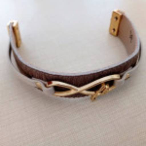 Pulseira Fé Infinita por Lais Fenerick Acessórios