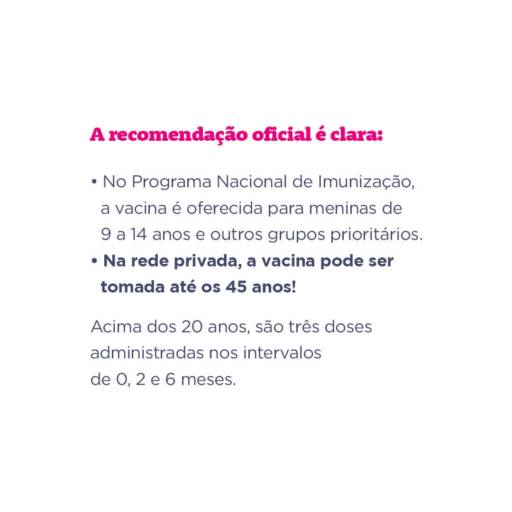Vacina contra o câncer: você pode (e deve) se proteger, independente da idade em Botucatu, SP por Clínica Crescer