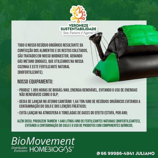 Biodigestor Comercial por Veroneze Sustentabilidade