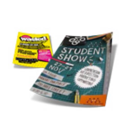 PANFLETOS, FLYERS E FOLHETOS APERGAMINHADO 180G em São José do Rio Preto, SP por Public Gráfica e Brindes