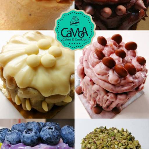 MINI CAKES CAMOA - SABORES DIVERSOS por Doceria CaMoA