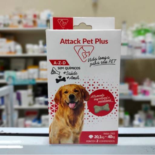 Attack Pet Plus Para Cães De 20,1 A 40kg