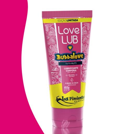 Lubrificante à base d'água com sabor