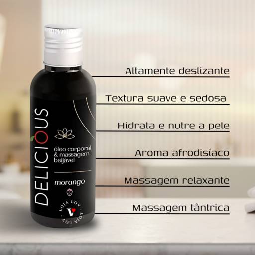 Comprar o produto de Óleo/Gel para Massagem em Óleo de massagem pela empresa Lov - Sex Shop - Bem Estar Íntimo em Marília, SP por Solutudo