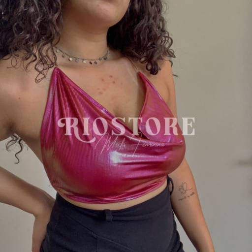 Cropped Verônica por R I O S T O R E - Moda Feminina