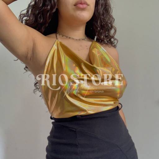 Cropped Verônica por R I O S T O R E - Moda Feminina