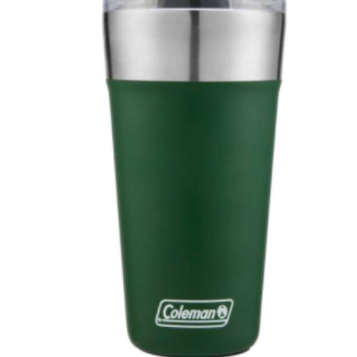 Copo Térmico De Cerveja Com Tampa e Abridor 591 ml Verde  por Casa Vitória