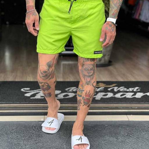 Comprar o produto de Shorts Praia Masculino Verde – The Hope em Shorts pela empresa Beckhan Mens Wear em Bauru, SP por Solutudo