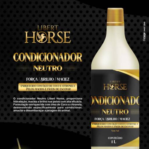 Comprar o produto de Condicionador Neutro 1L em Cosméticos para cavalos pela empresa Libert Horse em Aracaju, SE por Solutudo