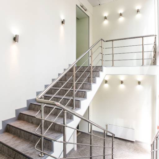 Parapeito e Corrimão Aço inox 