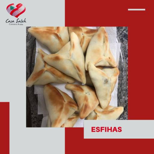 Comprar o produto de ESFIHAS em Restaurantes Árabes pela empresa Casa Saleh - Comida Arabe em Botucatu, SP por Solutudo