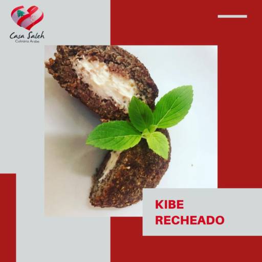 Comprar o produto de KIBE RECHEADO em Restaurantes Árabes pela empresa Casa Saleh - Comida Arabe em Botucatu, SP por Solutudo
