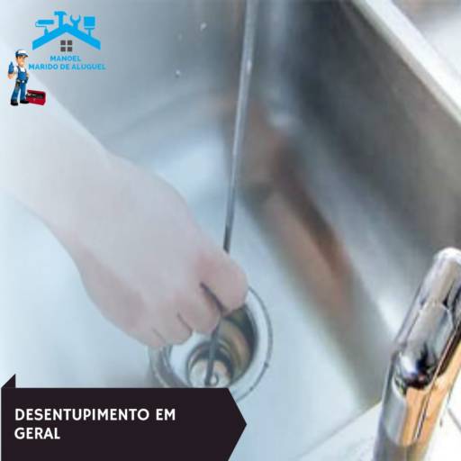 DESENTUPIMENTO EM GERAL por Manoel - Marido de Aluguel