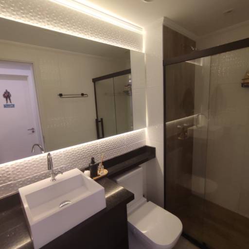 Gabinete para Banheiro por Frondeli móveis planejados (100% MDF)