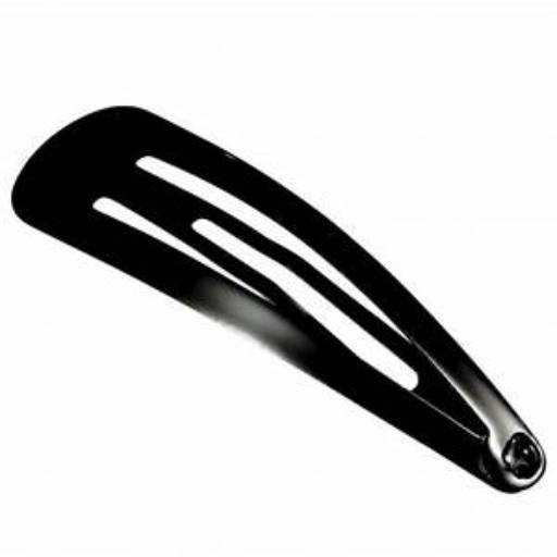 Presilha De Cabelo Tic Tac Grande Cartela Com 1 par - Preto por DROGARIA REDE VEREDAS - FARMÁCIA EM DIVINÓPOLIS