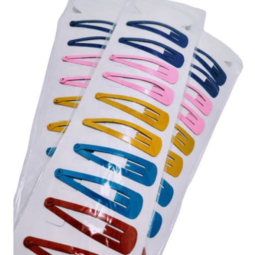 Presilha De Cabelo Tic Tac Grande Cartela Com 10 Unidades - Sortido por DROGARIA REDE VEREDAS - FARMÁCIA EM DIVINÓPOLIS