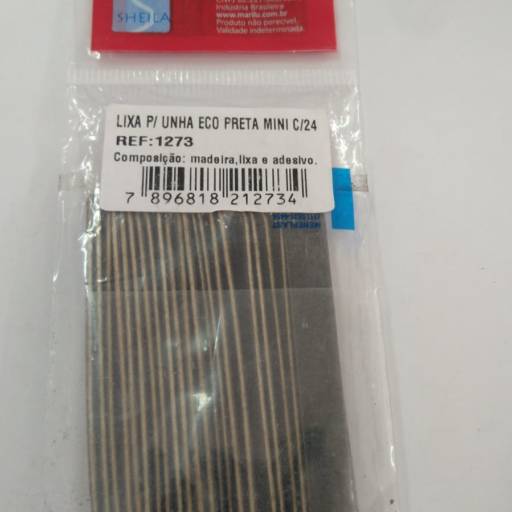 Lixa Unha Sheila Com 60 Preta Mini por DROGARIA REDE VEREDAS - FARMÁCIA EM DIVINÓPOLIS