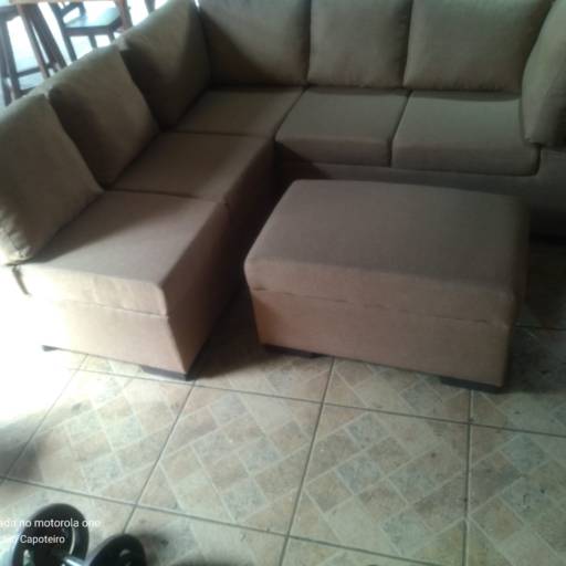 Reforma de sofá por Carlão Capoteiro e Estofador