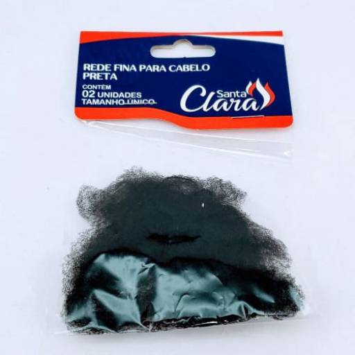 Rede Fina para Cabelo Santa Clara Preta c/ 2 unidades 358 por DROGARIA REDE VEREDAS - FARMÁCIA EM DIVINÓPOLIS