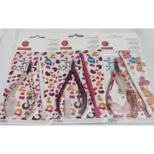 Kit Alicate Cutícula + Espátula Dupla Style - Mundial por DROGARIA REDE VEREDAS - FARMÁCIA EM DIVINÓPOLIS