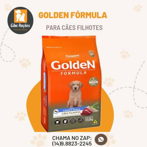Golden Fórmula - Ração cães filhotes