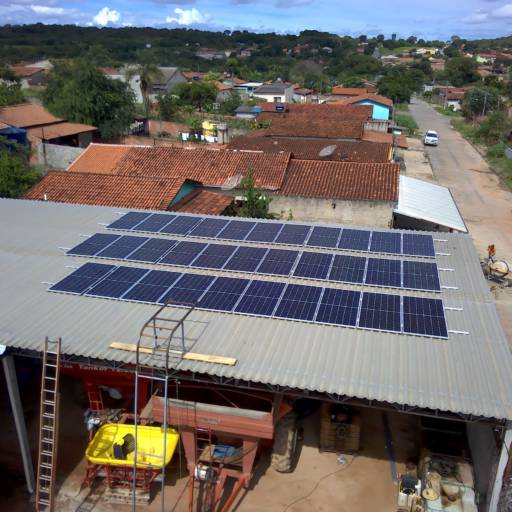 Mais uma obra concluída com sucesso: Galpão em Cezarina, Goiás  por New Solar - Empresa de Energia Solar em Goiânia