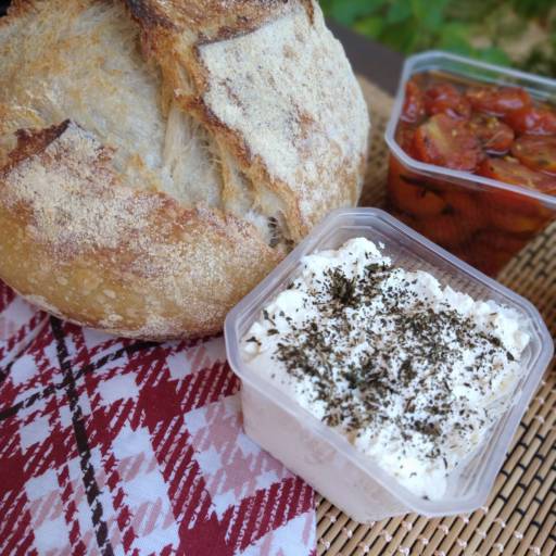 Pão de fermentação natural tradicional Bauru