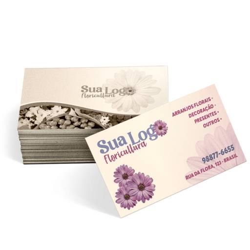 Cartões de Visita / Papéis Especiais Pero Plus 300G / Sem Verniz em São José do Rio Preto, SP por Public Gráfica e Brindes