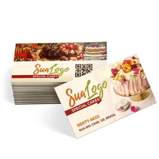 Cartões de Visita / Papéis Especiais Pero Plus 300G / Sem Verniz em São José do Rio Preto, SP por Public Gráfica e Brindes