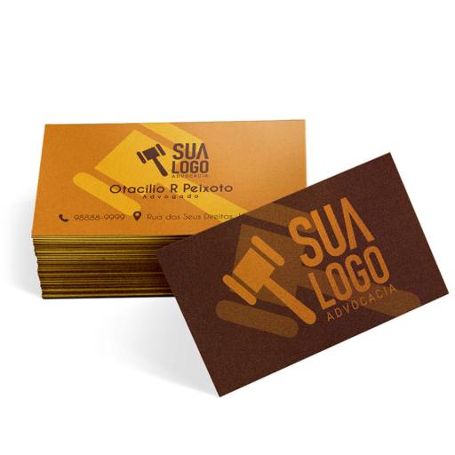 Cartões de Visita / Papéis Especiais Gold Master papel ouro 300G / Sem Verniz em São José do Rio Preto, SP por Public Gráfica e Brindes