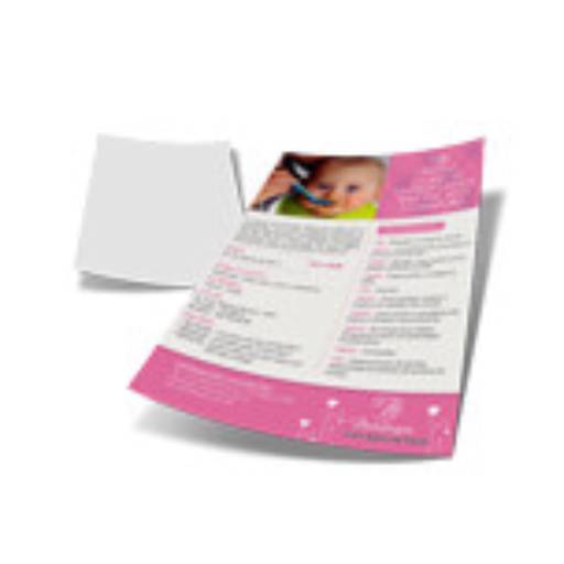 PANFLETOS, FLYERS E FOLHETOS APERGAMINHADO 150G em São José do Rio Preto, SP por Public Gráfica e Brindes