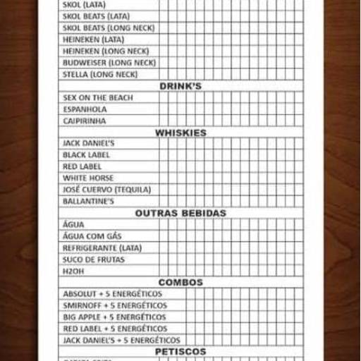 Comandas  - Bom para Bares, Restaurante, Salão, Controle de pedido etc em São José do Rio Preto, SP por Public Gráfica e Brindes