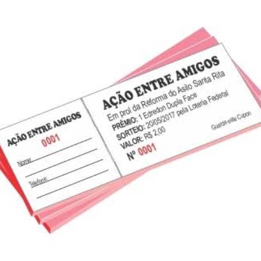 Rifa - Ação entre Amigos Sorteios em São José do Rio Preto, SP por Public Gráfica e Brindes