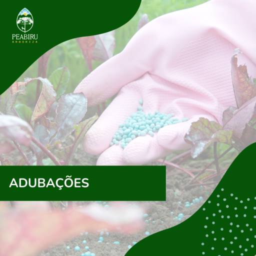 Comprar o produto de Adubações em Jardinagem pela empresa Peabiru Arboriza em Botucatu, SP por Solutudo