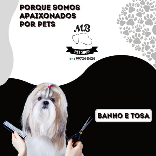 Banho e tosa por MB - Pet Shop 