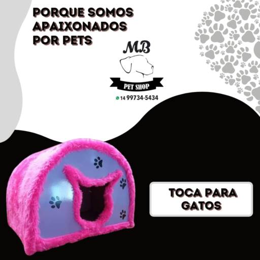 Toca para gato por MB - Pet Shop 