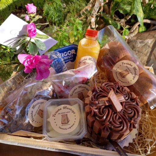 Essa é a cesta de café da manhã de aniversário - Bauru