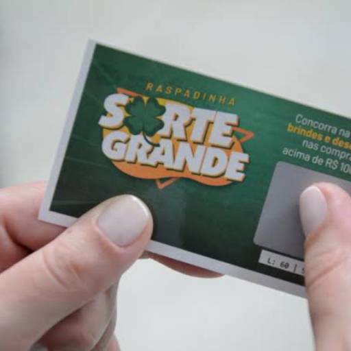 Raspadinha da sorte em São José do Rio Preto, SP por Public Gráfica e Brindes