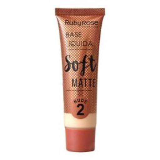 Base Liquida Soft Matte - HB8050 - Nude 2 - RubyRose (Cod. HB8050N2) por DROGARIA REDE VEREDAS - FARMÁCIA EM DIVINÓPOLIS
