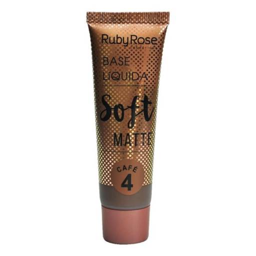Base Liquida Soft Matte - Hb8050 - Cafe 4 – Ruby Rose por DROGARIA REDE VEREDAS - FARMÁCIA EM DIVINÓPOLIS