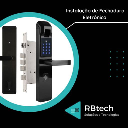 Instalação de fechadura eletrônica